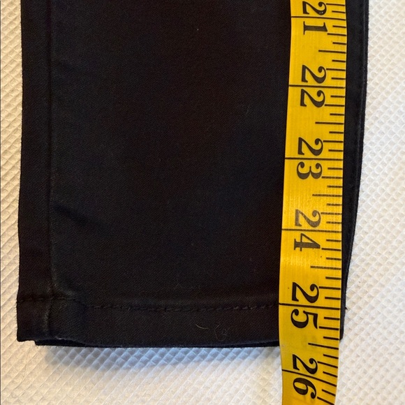 Ata Blue Ellie High Rise Black Pants Size 25 - Picture 13 of 14